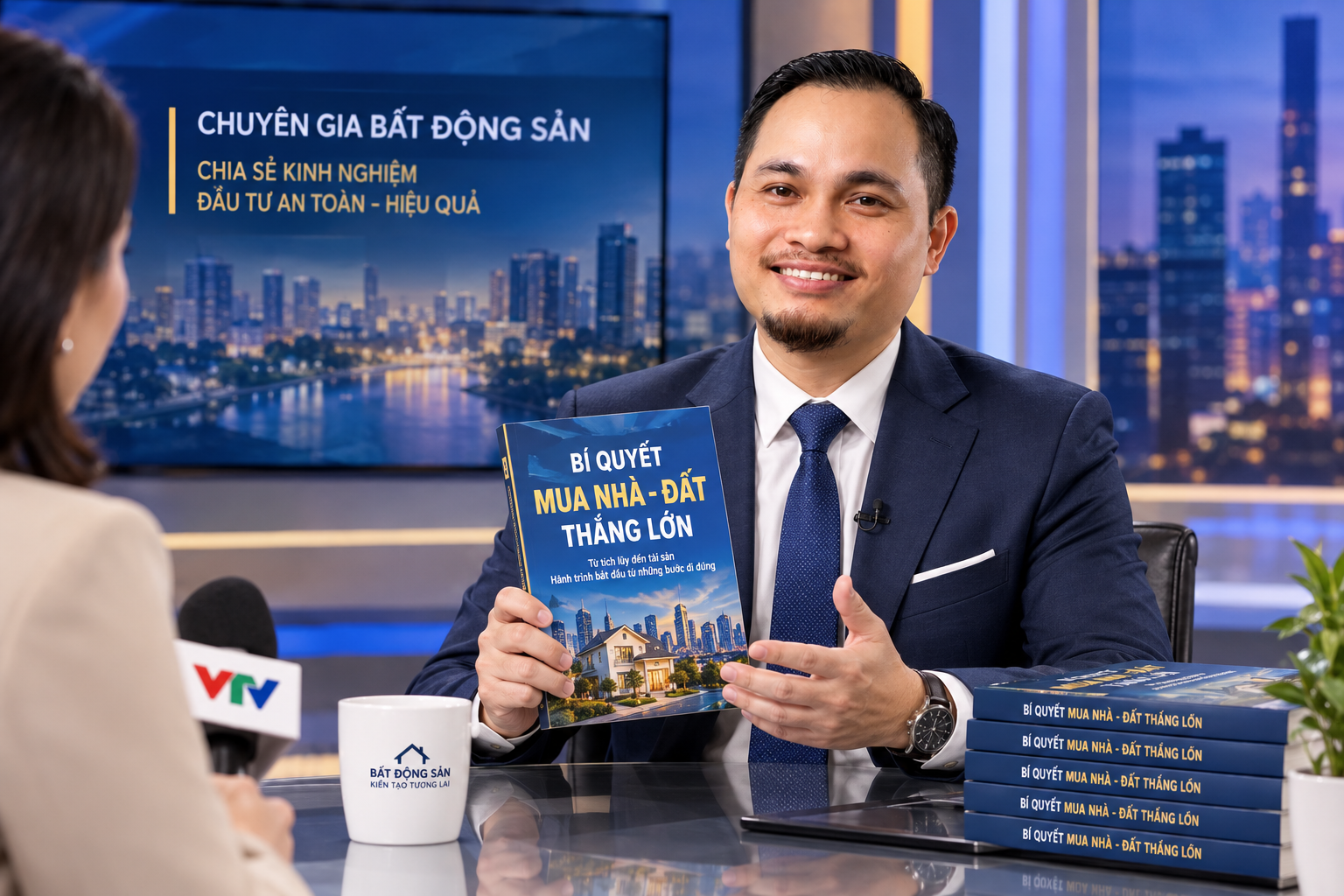 Mockup sách BÍ QUYẾT MUA NHÀ - ĐẤT THẮNG LỚN